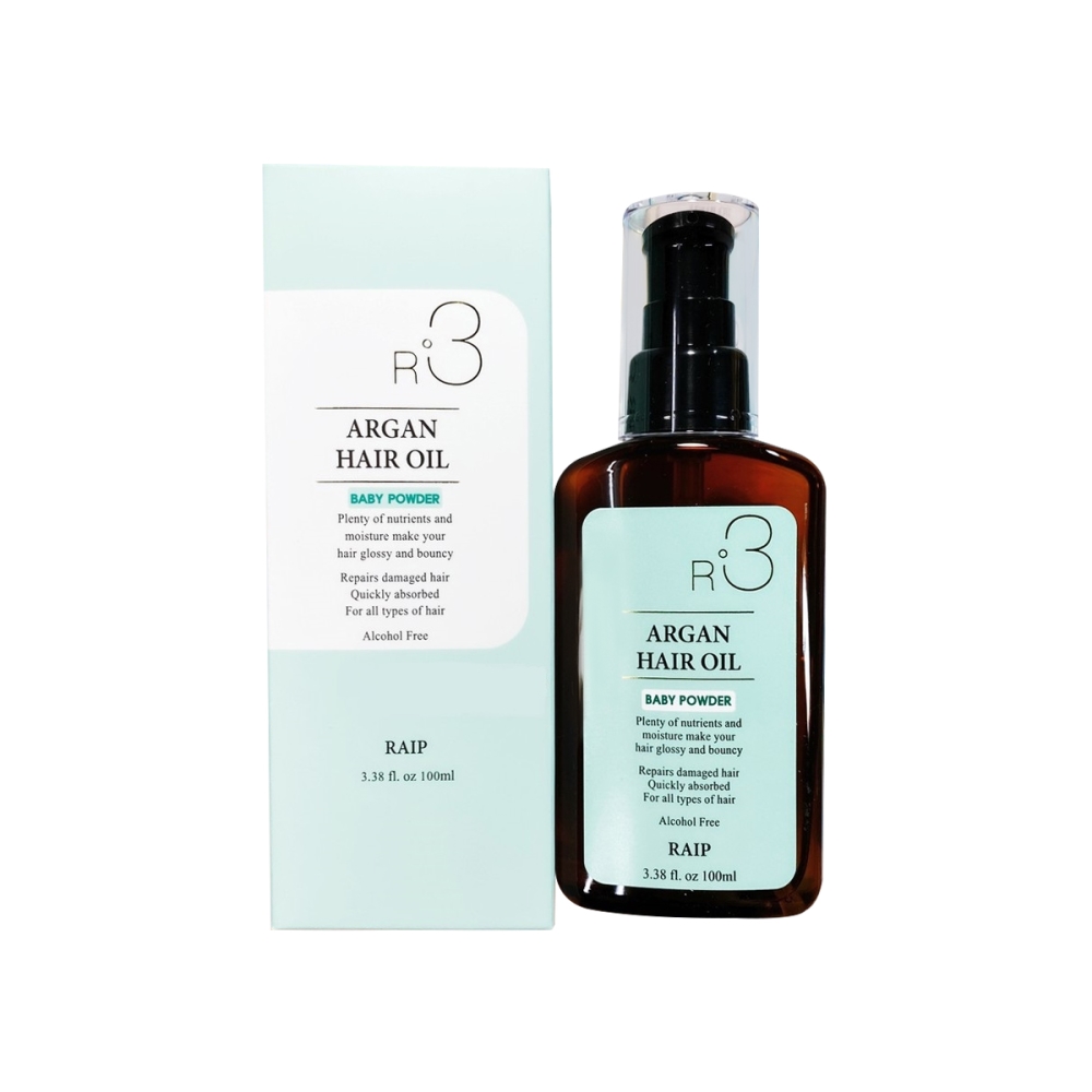 Raip R3 Argan Hair OIl 100ml BABY POWDER